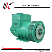 High efficiency 60kva small generator ac italy single phase low rpm alternator